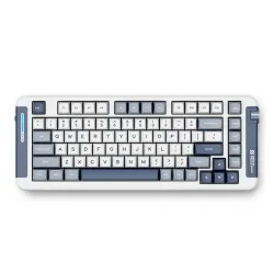 Беспроводная механическая клавиатура MCHOSE X75, темно-синий, Icy Creamsicle Switch. Английская раскладка