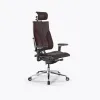 Кресло Метта Y 4DF B2-10D - Infinity /Kc06/Nc06/D15P/H13mL-3D(M26.B35.G25.W04), Темно-коричневый