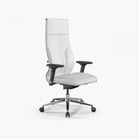 Кресло Метта Samurai L1-11D - Infinity /Kc06/Wm06/D04P(M26.B32.G25.W03), Белый