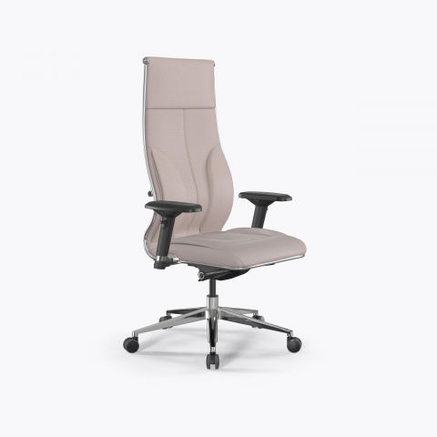 Кресло Метта Samurai L1-11D - Infinity /Kc06/Wm06/D04P(M26.B32.G25.W03), Светло-бежевый