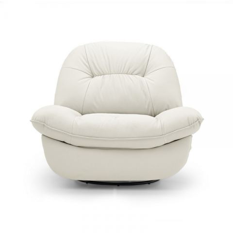 Кресло-реклайнер Eureka EEA02 с откидной спинкой и функцией качания, белый