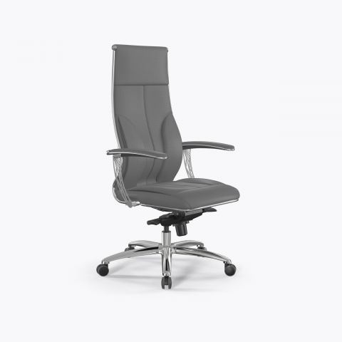 Кресло Метта Samurai L1-11U - Infinity /Kc06/Wm06/U0mL-mL(M06.B31.G04.W03), Серый