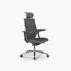 Кресло Метта Samurai M3-13U - GoyaLE /Kc31/Wm31/U1mV-mL/H13mV-3D(M26.B32.G25.W03), Темно-серый