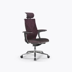 Кресло Метта Samurai M3-13U - GoyaLE /Kc31/Wm31/U1mV-mL/H13mV-3D(M26.B32.G25.W03), Фиолетовый