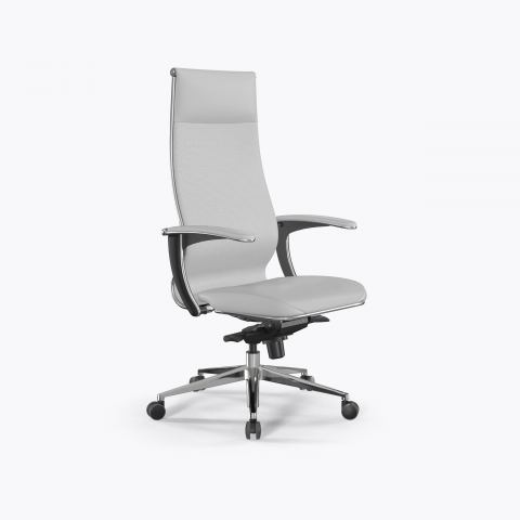 Кресло Метта Samurai L1-19U - Infinity /Kc15/Wm12/U0mL-mL(M06.B32.G11.W03), Белый