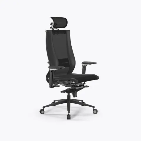 Кресло Метта Samurai L2-16D - YM93+Infinity /Kb09/Nb09/D15P/H13mM-3D(M06.B11.G22.W04), Черный