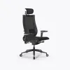 Кресло Метта Samurai L2-16D - YM93+Infinity /Kb09/Nb09/D15P/H13mM-3D(M26.B11.G24.W04), Черный