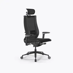 Кресло Метта Samurai L2-16D - YM93+Infinity /Kb09/Nb09/D15P/H13mM-3D(M26.B11.G24.W04), Черный