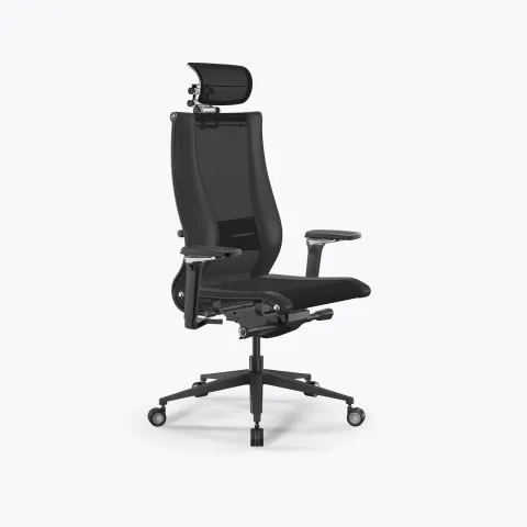Кресло Метта Samurai L2-16D - YM93+Infinity /Kb09/Nb09/D15P/H13mM-3D(M26.B11.G24.W04), Черный