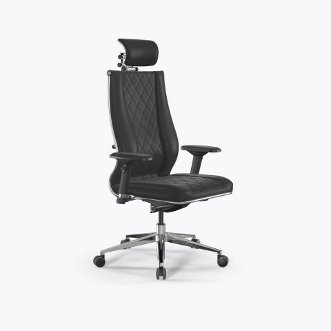 Кресло Метта Samurai L2-18D - Infinity /Kc25/Wm33/D04P/H13mL-3D(M26.B32.G25.W03), Черный