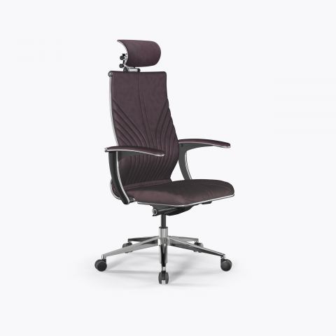 Кресло Метта Samurai L2-13U - GoyaLE /Kc31/Wm31/U0mV-mL/H13mV-3D(M26.B32.G25.W03), Фиолетовый