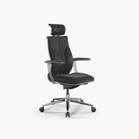 Кресло Метта Samurai M3-11U - Infinity /Kc06/Wm06/U1mL-4c3/H13mL-3D(M26.B32.G25.W03), Черный