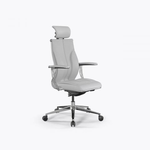 Кресло Метта Samurai M3-11U - Infinity /Kc06/Wm06/U1mL-4c3/H13mL-3D(M26.B32.G25.W03), Белый