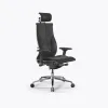 Кресло Метта Samurai B2-10D - Infinity /Kc06/Nc06/D04P/H13mL-3D(M26.B32.G25.W25), Черный