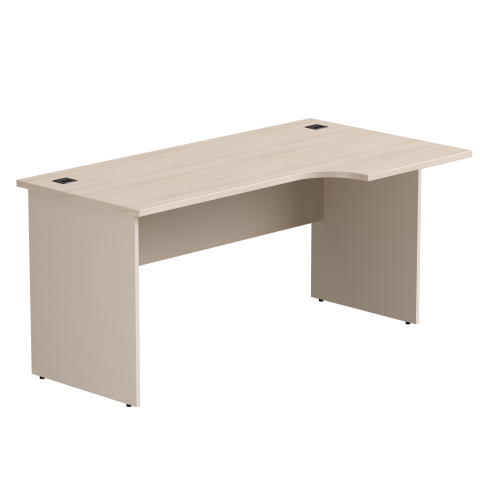 Стол эргономичный правый опоры ЛДСП Everprof EVO 1580х670(870)x755 мм Дуб Соната/Кашемир