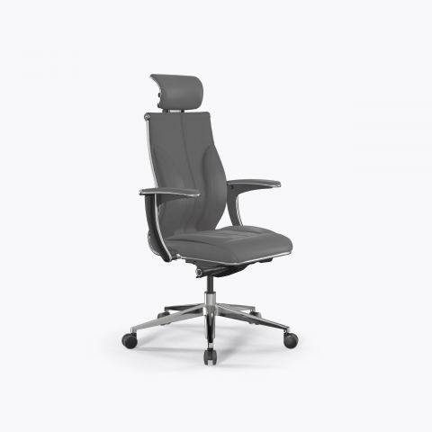 Кресло Метта Samurai M3-11U - Infinity /Kc06/Wm06/U1mL-mL/H13mL-3D(M26.B32.G25.W03), Серый