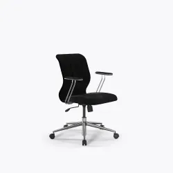 Кресло Метта Sit 8 Mr4-4T - Vivaldi /Uh00/Wh12/T4mV-c(M09.B23.G18.W01), Черный