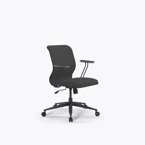 Кресло Метта Sit 8 Mr4-4T - Vivaldi /Uh00/Wh12/T4mV-b(M09.B11.G19.W02), Темно-серый