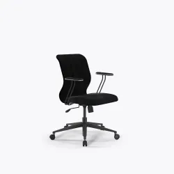 Кресло Метта Sit 8 Mr4-4T - Vivaldi /Uh00/Wh12/T4mV-b(M09.B11.G19.W02), Черный