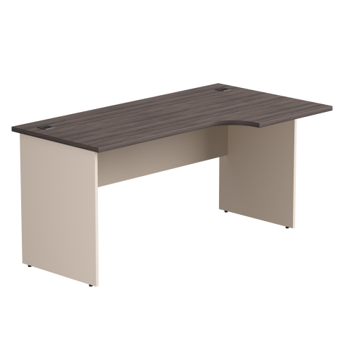 Стол эргономичный правый опоры ЛДСП Everprof EVO 1580х670(870)x755 мм Дуб Пасадена/Кашемир