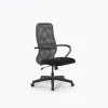 Кресло Метта Sit 8 B2-8K - X1+UMF(X1) /Uh00/Wh00/K3bL(M09.B02.G15.W01), Св.серый-Черный