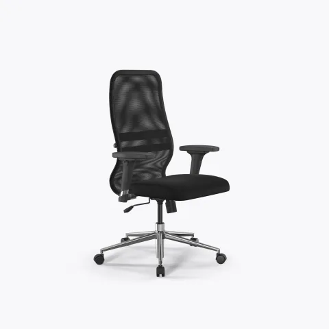 Кресло Метта Sit 8 B2-8D - X1+UMF(X1) /Uh00/Wh00/D02P(M09.B23.G18.W01), Черный