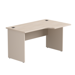 Стол эргономичный правый опоры ЛДСП Everprof EVO 1380х670(870)x755 мм Дуб Соната/Кашемир