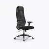 Кресло Метта Sit 8 B1-8D - X1+UMF(X1) /Uh00/Wh00/D02P(M09.B11.G19.W02), Тем.серый-Черный