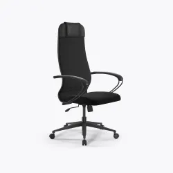 Кресло Метта Sit 10 B1-127K - Fabric(19) /Ub02/Wh12/K1bL(M09.B11.G19.W02), Черный