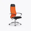 Кресло Метта Sit 10 B1-111K - X2+UMF(X1) /Ub00/Wh00/K1cL(M09.B23.G18.W01), Оранжевый-Черный
