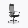 Кресло Метта Sit 10 B1-111K - X2+UMF(X1) /Ub00/Wh00/K1bL(M09.B11.G19.W02), Серый-Черный