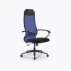 Кресло Метта Sit 10 B1-111K - X2+UMF(X1) /Ub00/Wh00/K1bL(M09.B11.G19.W02), Синий-Черный