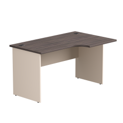 Стол эргономичный правый опоры ЛДСП Everprof EVO 1380х670(870)x755 мм Дуб Пасадена/Кашемир