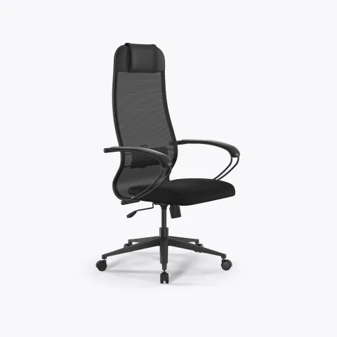Кресло Метта Sit 10 B1-111K - X2+UMF(X1) /Ub00/Wh00/K1bL(M09.B11.G19.W02), Черный
