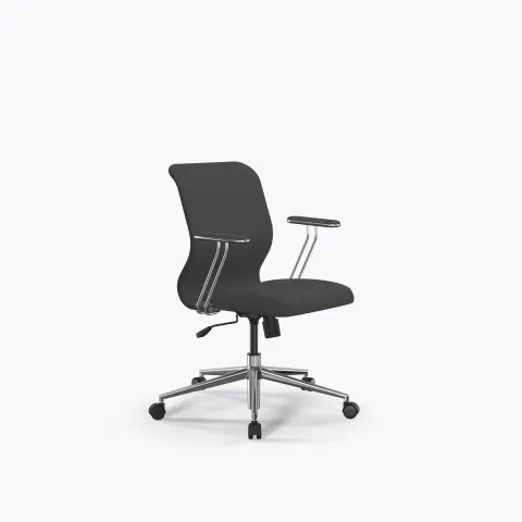 Кресло Метта Sit 8 Mr4-4T - Vivaldi /Uh00/Wh12/T4mV-c(M09.B23.G18.W01), Темно-серый