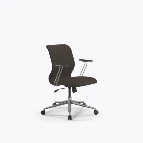 Кресло Метта Sit 8 Mr4-4T - Vivaldi /Uh00/Wh12/T4mV-c(M09.B23.G18.W01), Темно-коричневый