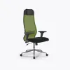 Кресло Метта Sit 10 B1-111D - X2+UMF(X1) /Ub00/Wh00/D02P(M09.B23.G18.W01), Зеленый-Черный