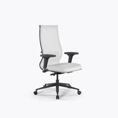 Кресло Метта SynchroSit 10 B2-163D - T+Extra /Km00/Wm12/D02P(M24.B11.G19.W02), Белый