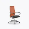 Кресло Метта SynchroSit 10 B2-163K - T+Extra /Km00/Wm12/K1cL(M24.B22.G18.W02), Оранжевый-Черный