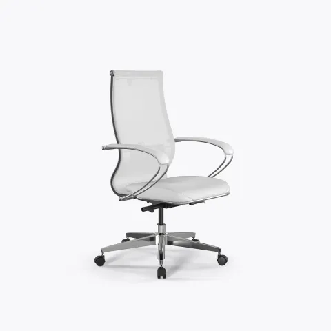 Кресло Метта SynchroSit 10 B2-163K - T+Extra /Km00/Wm12/K1cL(M24.B22.G18.W02), Белый