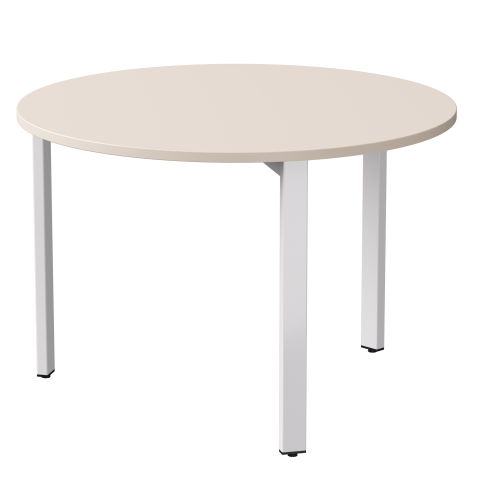 Стол переговорный D1100 Everprof EVO 1100x755 Кашемир/Белый