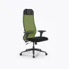 Кресло Метта Sit 10 B1-111D - X2+UMF(X1) /Ub00/Wh00/D02P(M09.B11.G19.W02), Зеленый-Черный