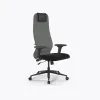 Кресло Метта Sit 8 B1-10D - UMF(X1) /Uh02/Wh00/D02P(M09.B11.G19.W02), Тем.серый-Черный