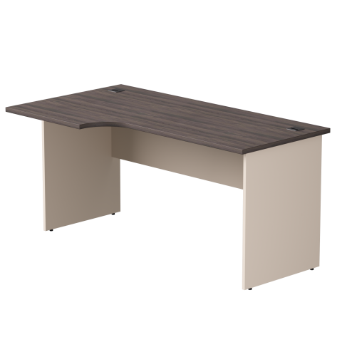 Стол эргономичный левый опоры ЛДСП Everprof EVO 1580х670(870)x755 мм Дуб Пасадена/Кашемир