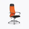 Кресло Метта Sit 10 B1-111K - X2+UMF(X1) /Ub00/Wh00/K1cL(M09.B22.G18.W02), Оранжевый-Черный