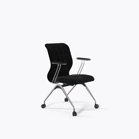 Кресло Метта Sit 8 Mr4-4T - Vivaldi /Uh00/Wh12/T4mV-c(F53.W02), Черный