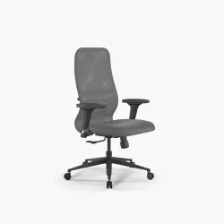Кресло Метта SynchroSit 8 B2-9D - X2+Extra /Uh00/Wh12/D02P(M25.B11.G19.W02), Серый