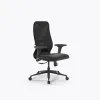 Кресло Метта SynchroSit 8 B2-9D - X2+Extra /Uh00/Wh12/D02P(M25.B11.G19.W02), Черный