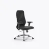 Кресло Метта SynchroSit 8 B2-9D - X2+Extra /Uh00/Wh12/D02P(M25.B23.G18.W02), Черный