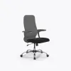 Кресло Метта Sit 8 B2-10U - UMF(X1) /Uh02/Wh00/U1mL-b(M09.B21.G20.W01), Св.серый-Черный